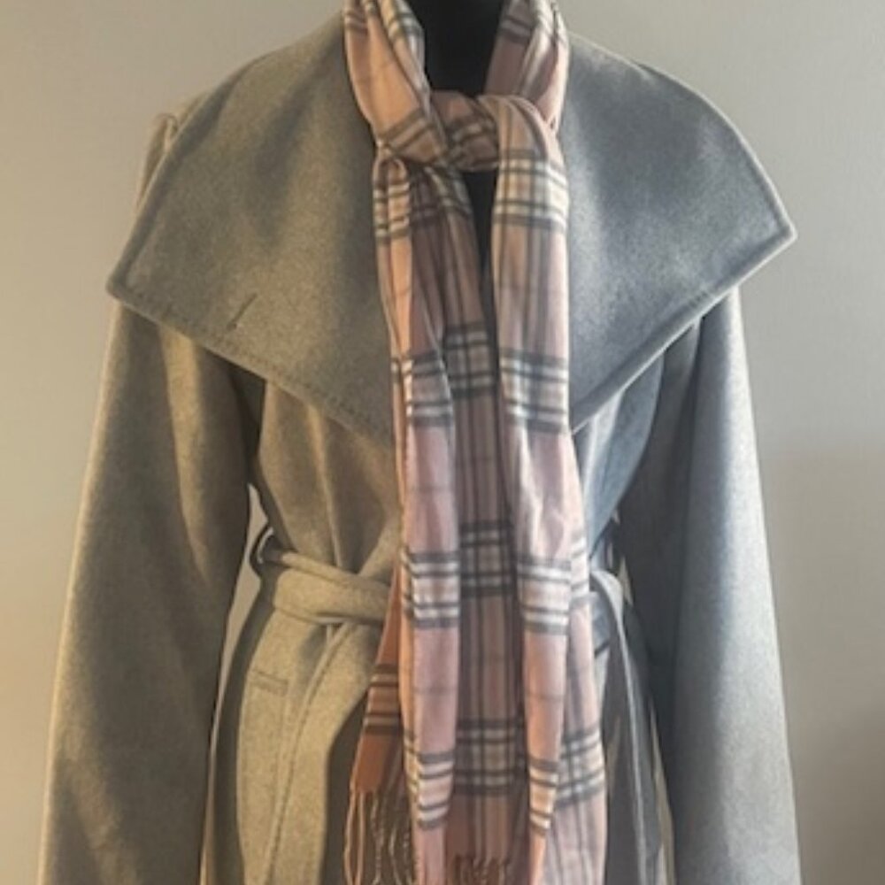 Light Grey Wool Michael Kors Coat